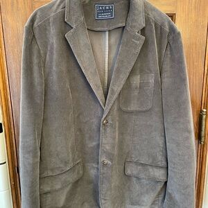 Jachs New York Gray Corduroy Blazer